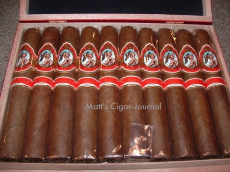 God Of Fire 2005 by Carlito Double Robusto