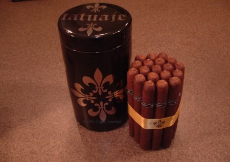 Tatuaje Black Label cigars with jar